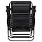 Flash Furniture Black Mesh Zero Gravity Lounge Chair, PK2 2-GM-103122SS-BK-GG - alternate 6